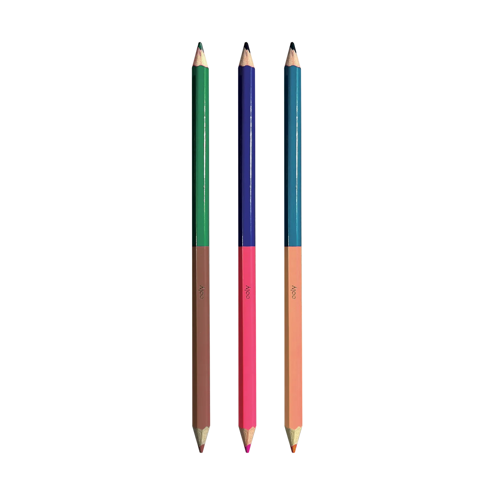 2 of a Kind Double Ended Colored Pencils by OOLY