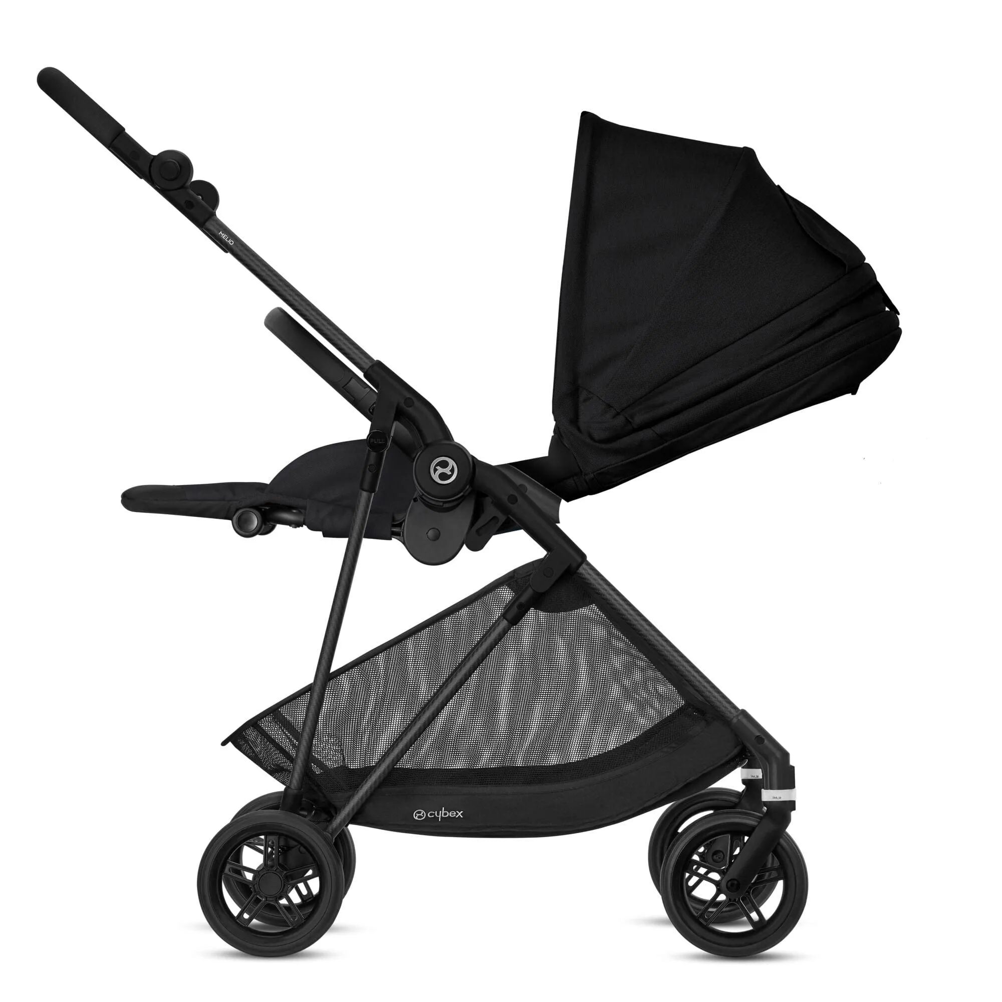 Cybex Melio Carbon 2.0 - Deep Black
