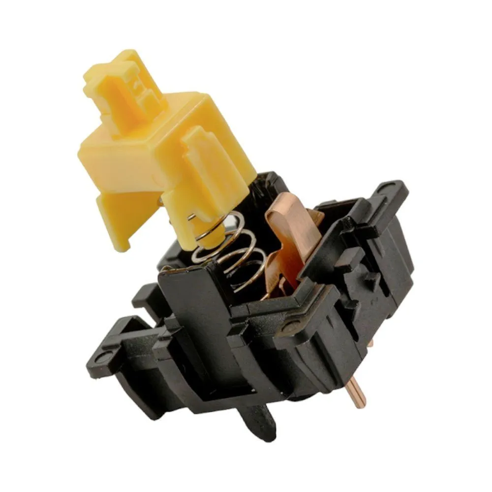 Gateron KS-3X47 Milky Yellow | Linear Switch