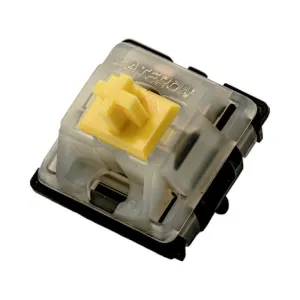 Gateron KS-3X47 Milky Yellow | Linear Switch