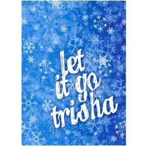 Personalised Notebook - Snowflake