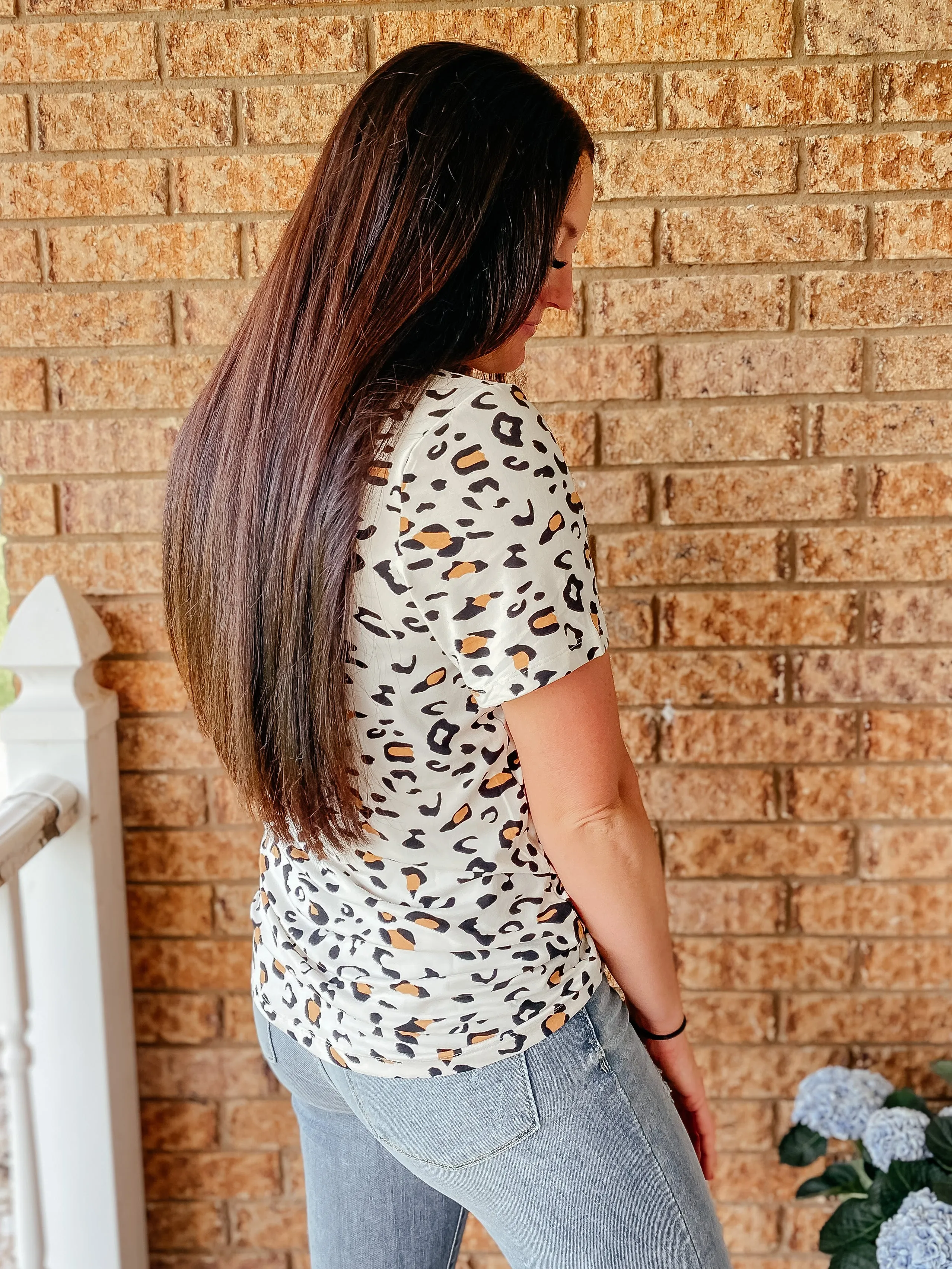 Regina Short Sleeve Retro Knit Top