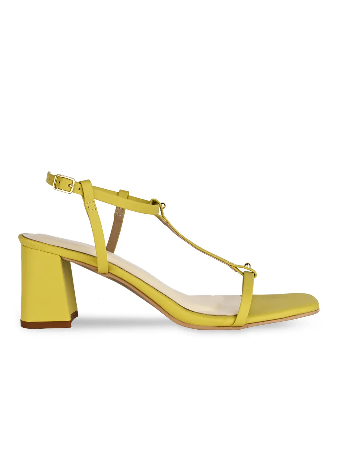Strappy Lime Green Heel