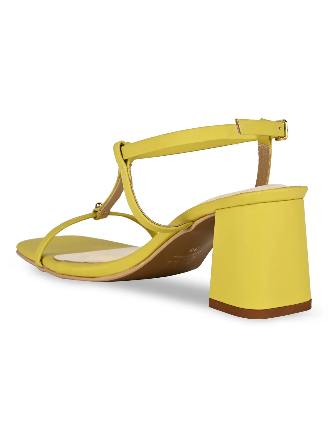 Strappy Lime Green Heel