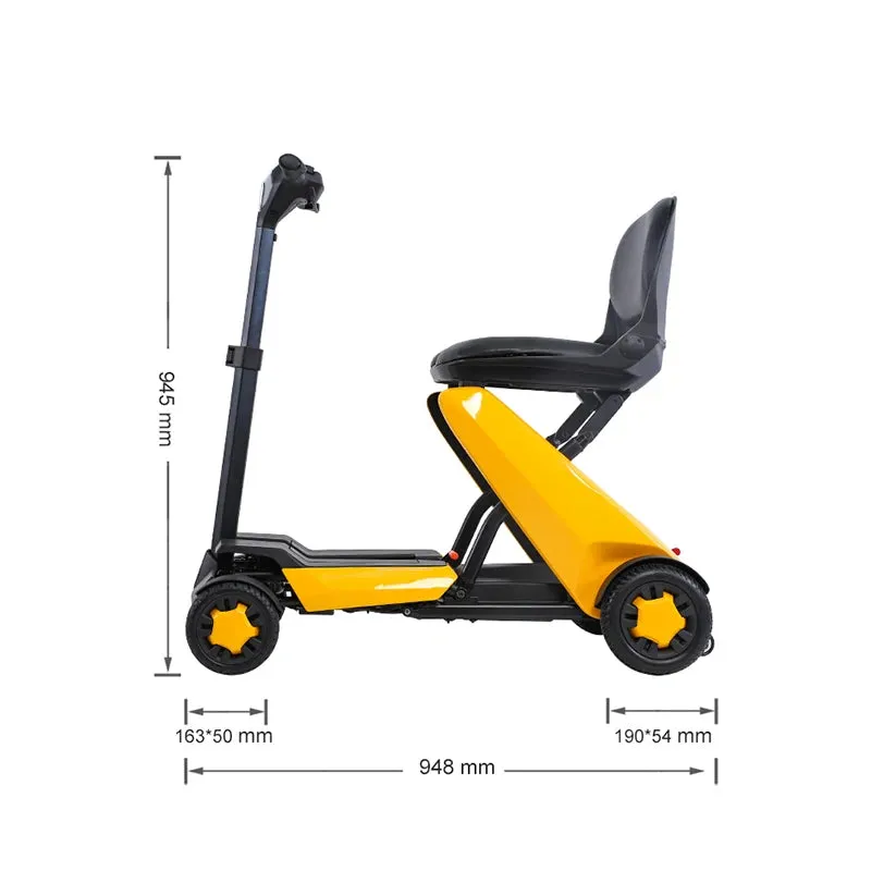 Top Outdoor Portable Mobility Scooter | 3-Wheel Electric Chair for Handicapped